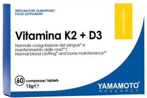 Yamamoto Nutrition Vitamina K2 + D3 60 Tabs