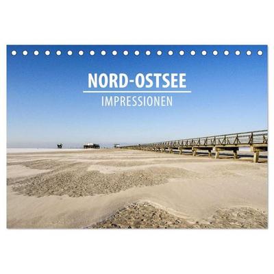 Nord-Ostsee Impressionen (Tischkalender 2027 DIN A5 quer), CALVENDO Monatskalender