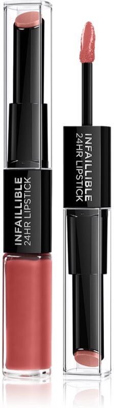 L’Oréal Paris Infallible 24H long-lasting lipstick and lip gloss 2-in-1 shade 801 Toujours Toffee 5.7 g