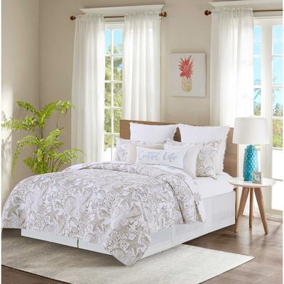 C&F Home Barley Coast Shells Cotton Quilt Bedding Set