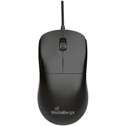 MediaRange Kabelgebundene Maus »MROS241BK« schwarz, 6.4x3.9x11.9 cm