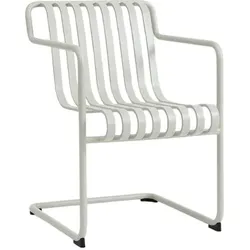 Palissade Garten Freischwinger Sessel, grau