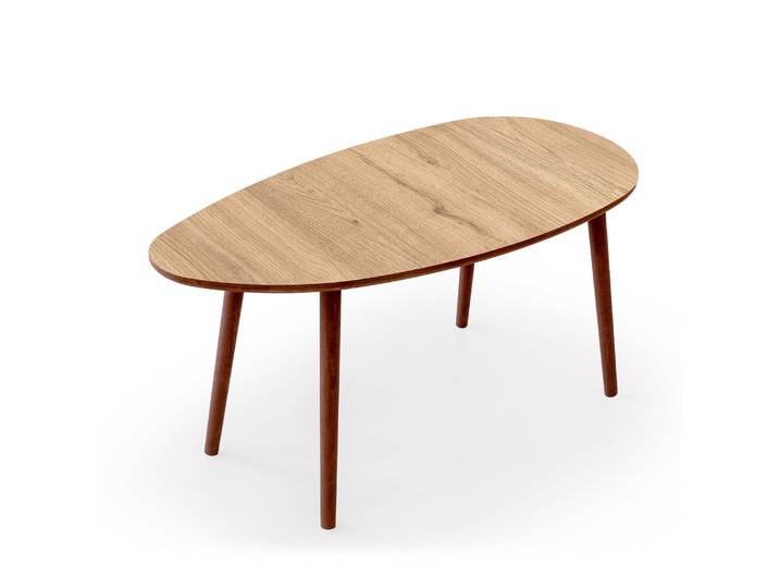 Table basse en bois Nora 100 x 50 x 45 cm - Chêne
