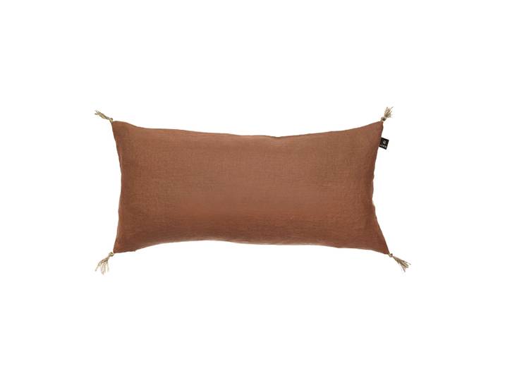 Himla Housse de coussin Sunshine à pompon 30x60 cm Grounded
