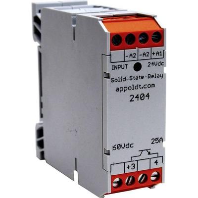 Appoldt Halbleiterrelais 2404 25A Schaltspannung (max.): 60 V/DC 1St.