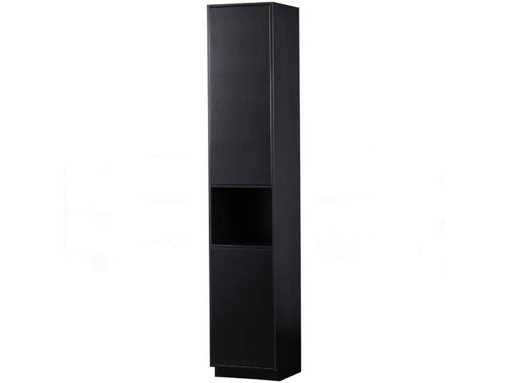 Livetastic Buffet Finca, Schwarz, Holz, Kiefer, massiv, 5 Fächer, 40x210x40 cm, erweiterbar, Typenauswahl, Küchen, Küchenmöbel, Buffetschränke