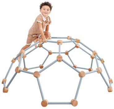 Wooden Toddler Play Gym, Montessori Climber by Comfy Cubs
