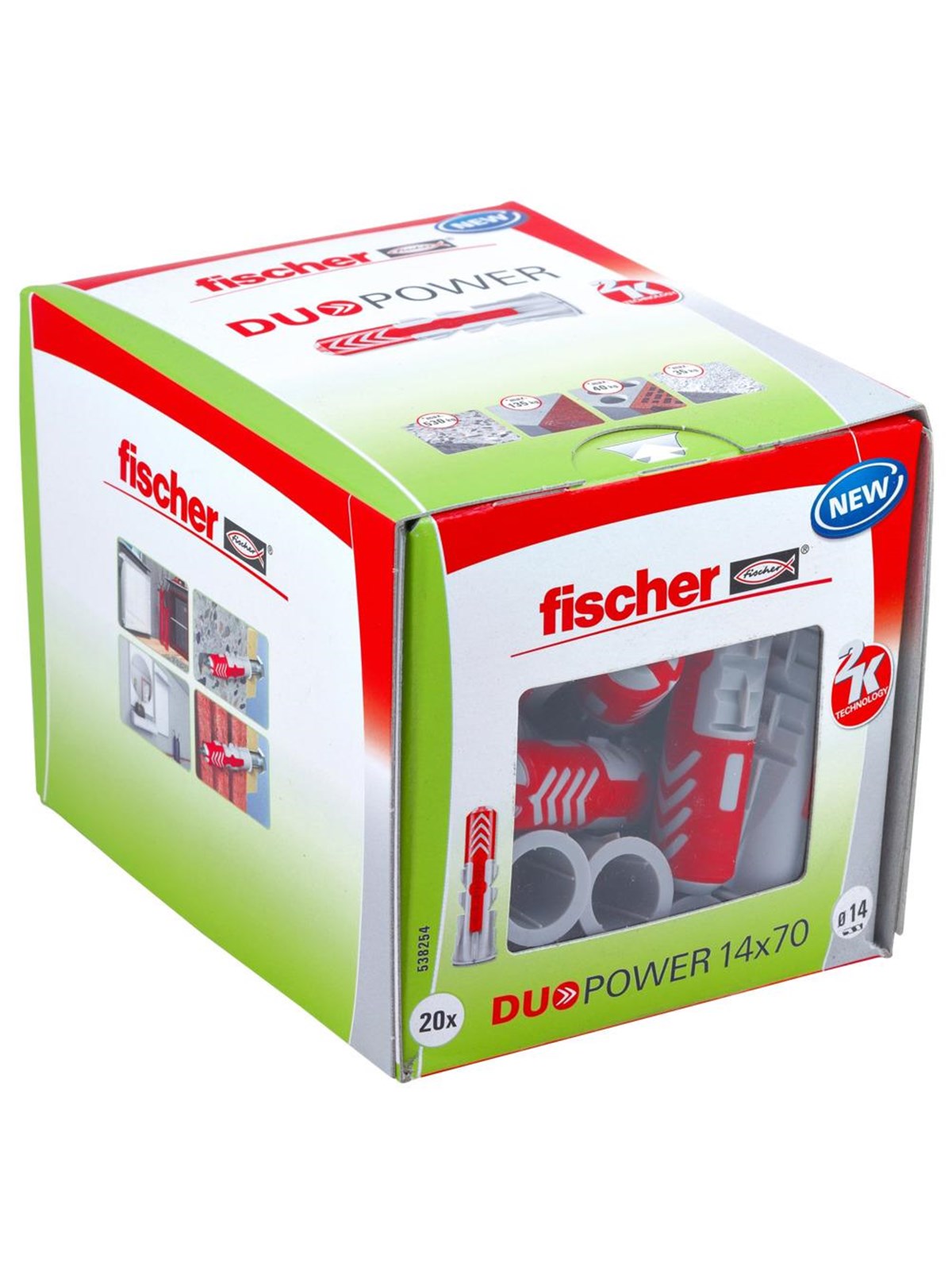Fischer DuoPower 14 x 70 (20 pcs.)