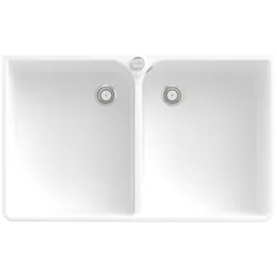 Villeroy & Boch Spülstein 90 X Spülstein Doppelbecken, 639002RW 639002RW