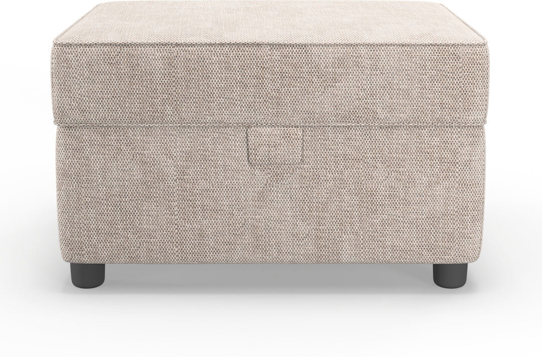 Brayden Studio Vivo Rectangle Storage Ottoman Sand 37.5cm H X 63cm W X 51cm D