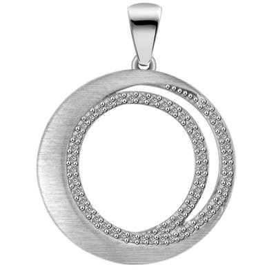 Kettenanhänger ADELIA´S "zeitloser Schmuck Anhänger aus 925 Sterling Silber", silber, Schmuckanhänger, Damen, Silber 925 (Sterlingsilber), Kettenanhänger