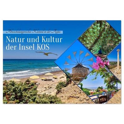 Natur und Kultur der Insel Kos (Wandkalender 2026 DIN A2 quer), CALVENDO Monatskalender