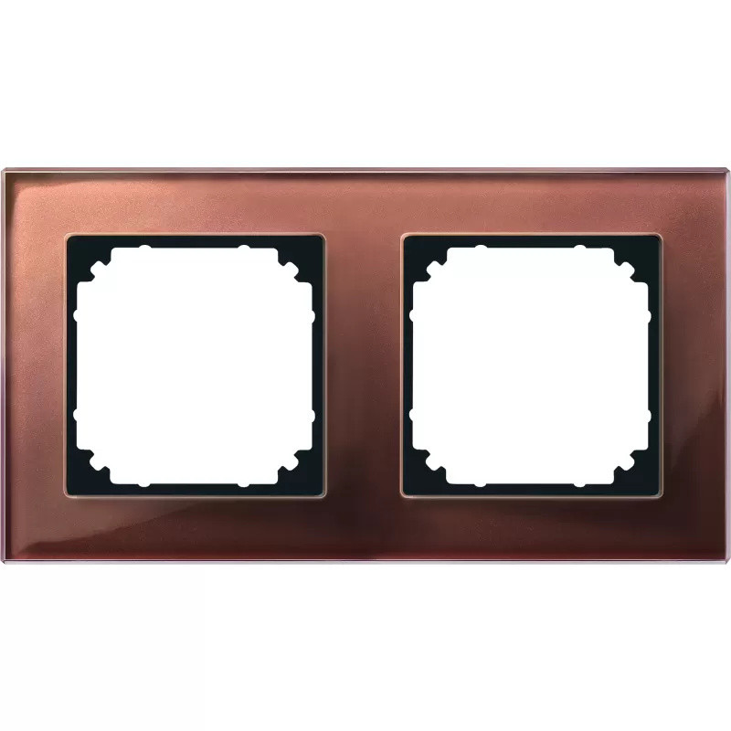 Merten 489215 Universeel Glas Bruin