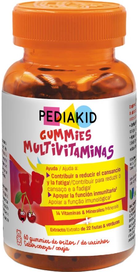PEDIAKID Multivitaminadas 60Gummies