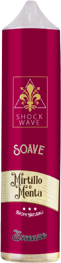 Shock Wave Soave Essenze Liquido Shot 20ml Mirtillo Menta
