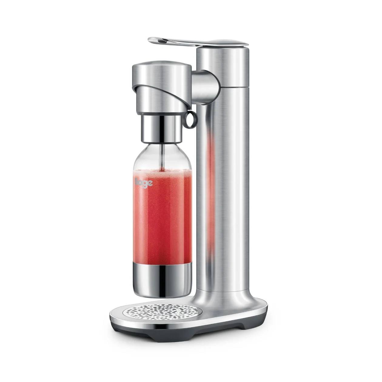 Sage InFizz Fusion Waterkan, Grijs, B: 43 cm, D: 15,3 cm, H: 26,2 cm
