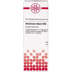 Arsenicum Alb D20 20 ML