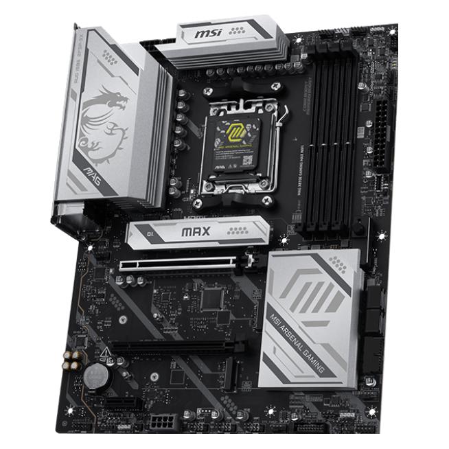 MSI MAG X870E Gaming Max Wifi (X870,AM5,ATX,DDR5) (AM5, AMD X870, AMD X870E, ATX) (7E86-001R)