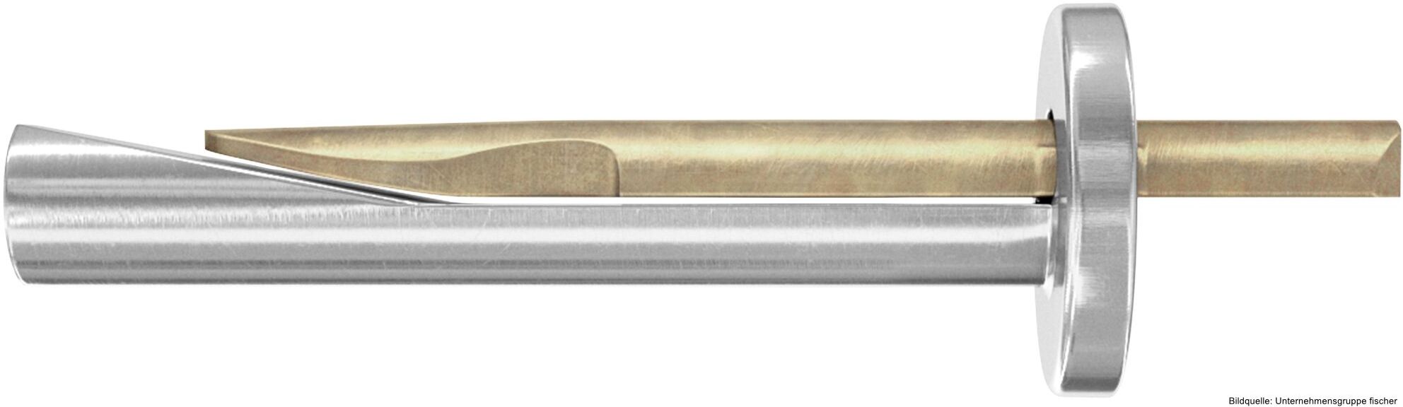 fischerwerke fischer Deckennagel FDZ 6/5, 100 Stück