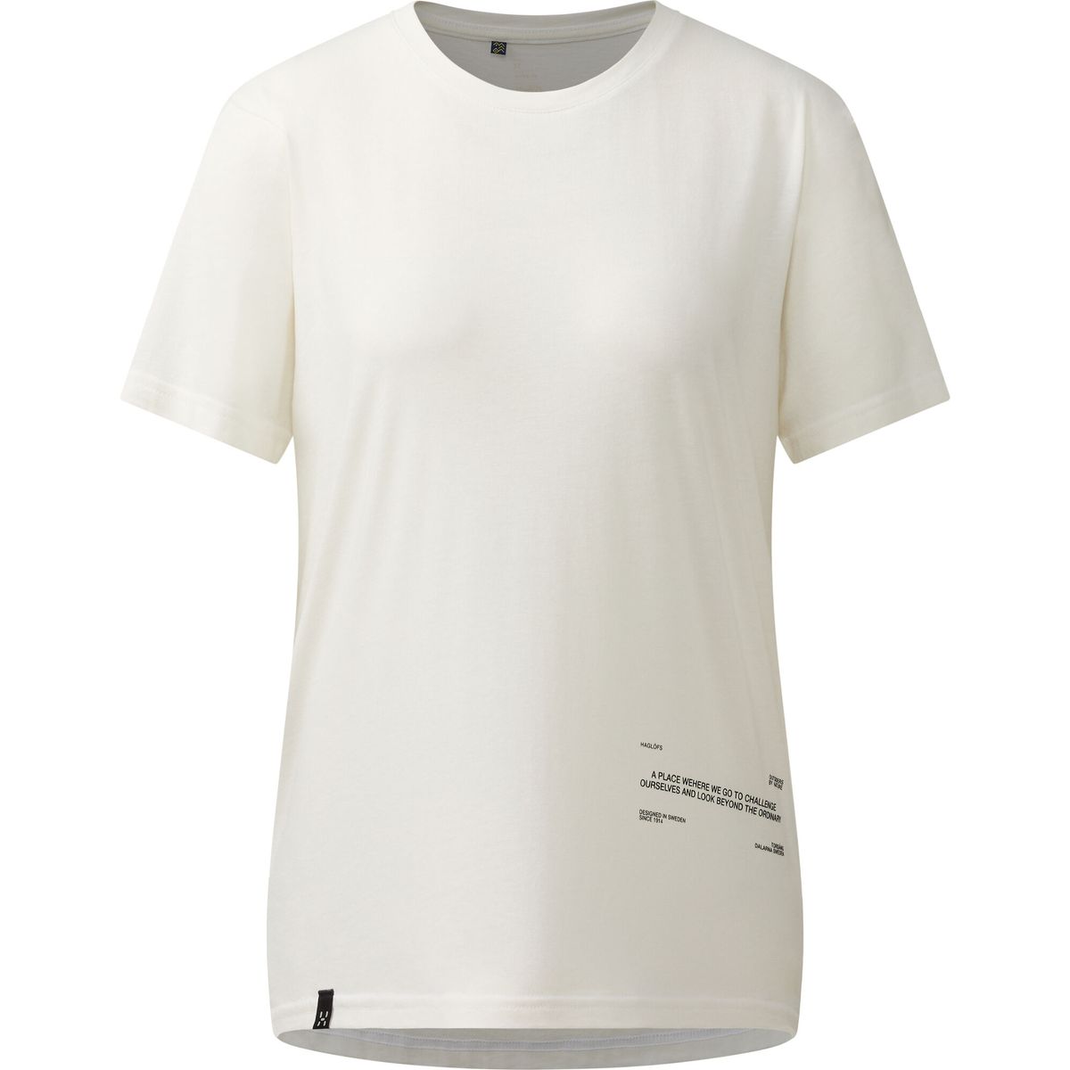 Haglöfs Outsiders Graphic Tee Women soft white (2C4) XS 6081942C4010