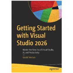 Getting Started with Visual Studio 2026, Fachbücher von Gerald Versluis