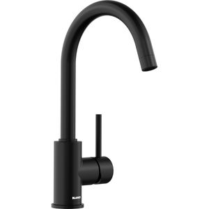 BLANCO Küchenarmatur MIDA 526649, schwarz matt, Hochdruck, 360° schwenkbar