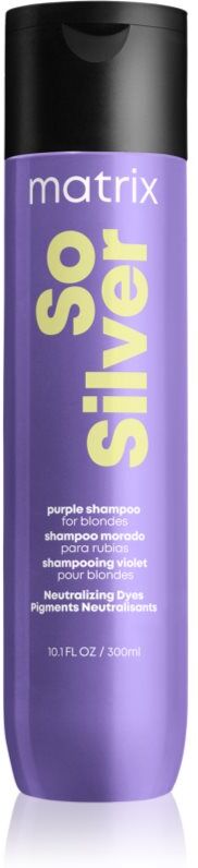 Matrix So Silver Shampoo neutralisiert gelbe Verfärbungen 300 ml
