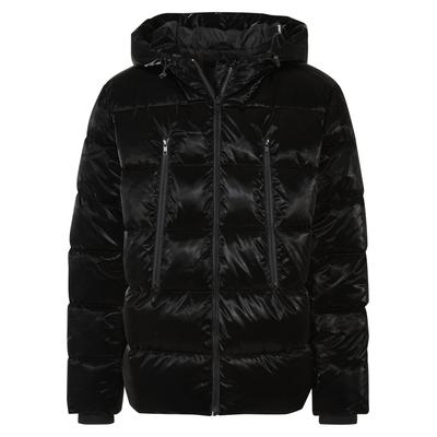 Allwetterjacke URBAN CLASSICS "Urban Classics Herren Shark Skin Puffer Jacket", Herren, Gr. XXL, schwarz, 100% Polyester, unifarben, normal, ohne Ausschnitt, Jacken