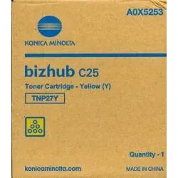 Konica Minolta Original TNP-27Y Toner gelb 4.500 Seiten (A0X5253)
