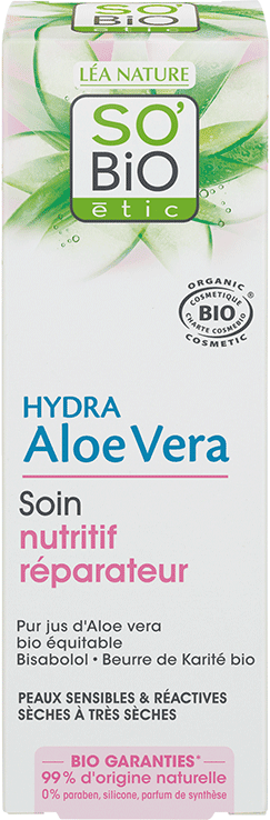 SO'BiO étic Nourishing repairing treatment Bisabolol, aloe vera &