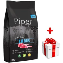 DOLINA NOTECI Piper Tiere mit Lammfleisch 12kg +Überraschung für den Hund
