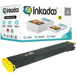 Inkadoo, Toner, Toner kompatibel zu Sharp MX-36GTYA Toner, gelb Gelb (Y)