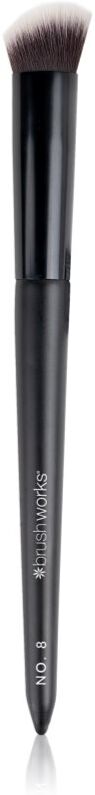 Brushworks Precise Angled Concealer Buffing Brush concealer brush type NO. 8 1 pc
