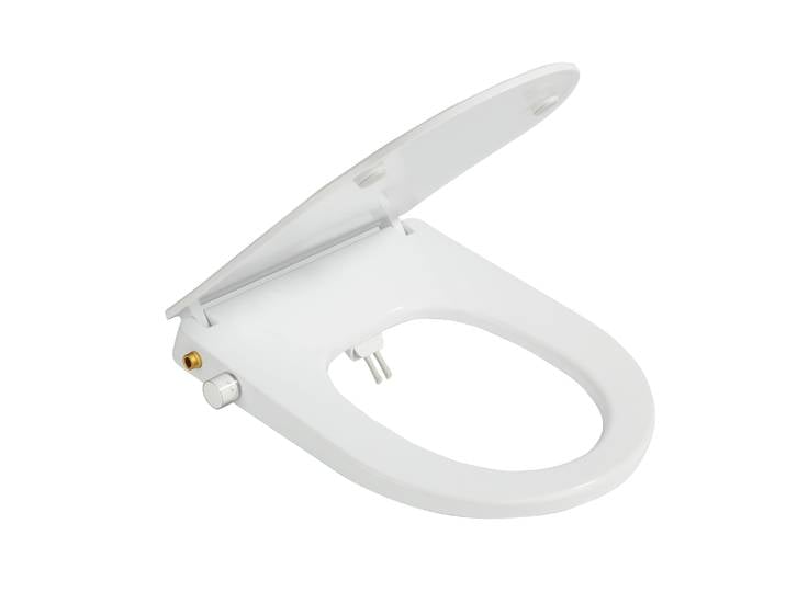 Samodra-Sièges de toilette bidet non électriques, blanc, adaptés uniquement aux toilettes européennes