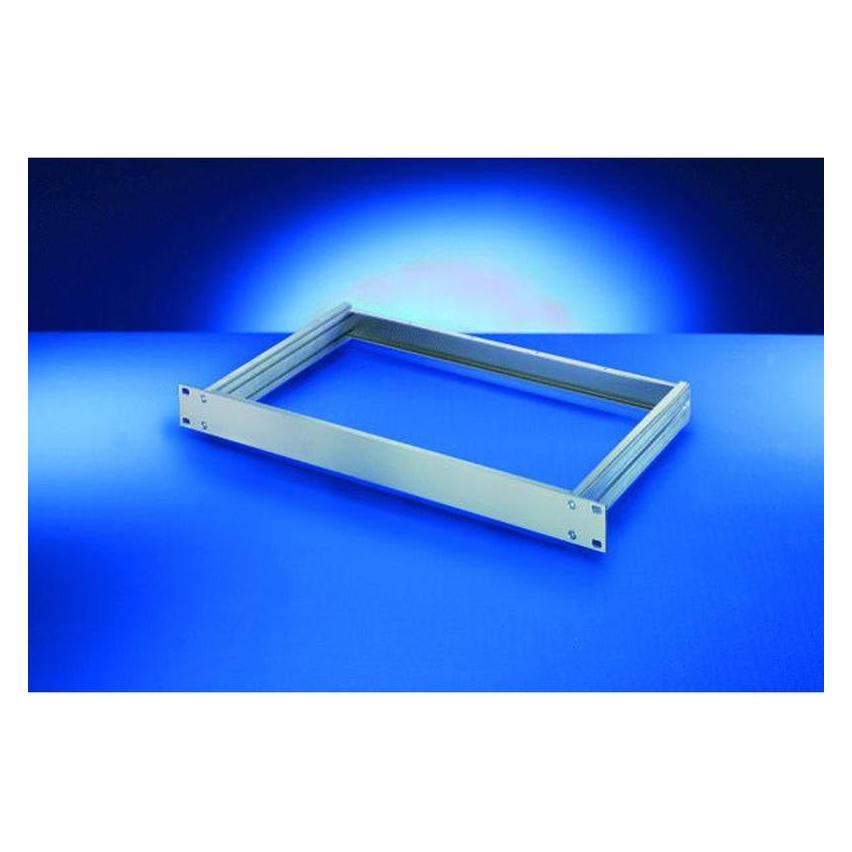 Schroff 19"- Einschub Aluminium (Grundbausatz) - MULTIPAC GRUNDAUSB.2HE 340T (20860212)