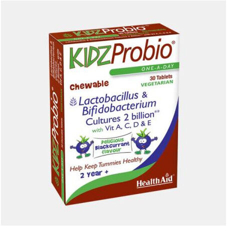 HEALTH AID KIDZPROBIO 30 COMPRIMIDOS