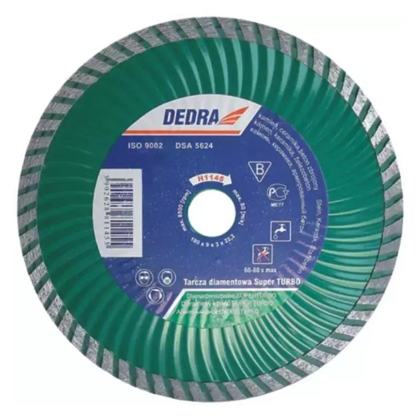 Dedra Super Turbo Diamantschleifscheibe 230 mm/22,2 (H1147)