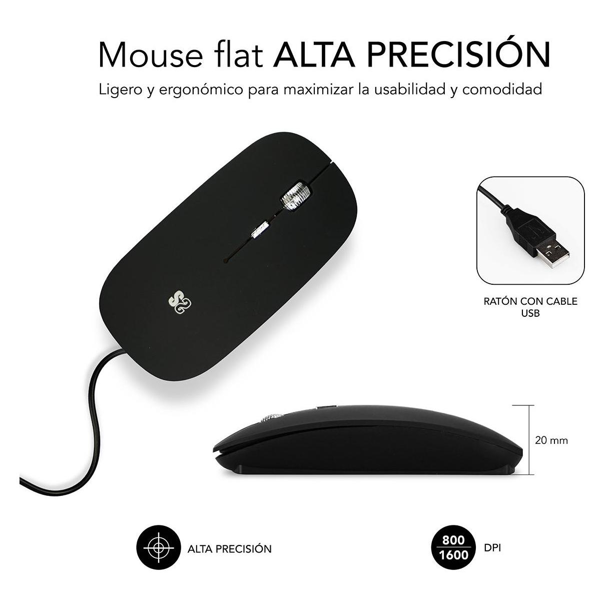 Subblim Pack Maletin Raton Laptop Bag 15,6" Mouse USB (15.60") (SUB-LB-2SP0001)