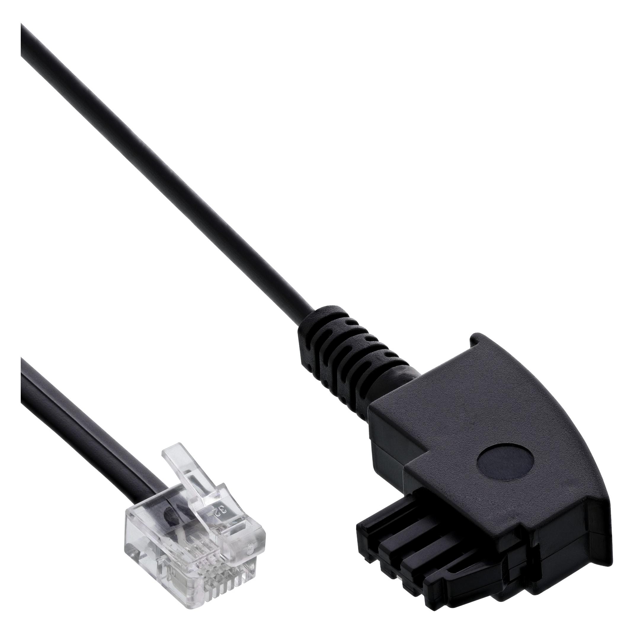 InLine TAE-F Kabel für DSL Splitter (18655)
