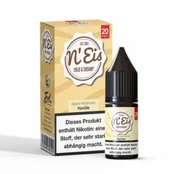 Vanille Hybrid NicSalt Liquid by n‘Eis 10ml / 20mg
