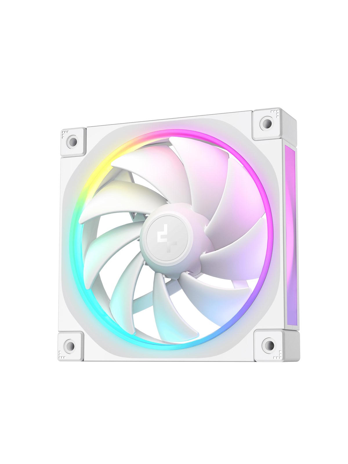 DeepCool FL12 WH - Gehäuselüfter - 120mm - Weiß mit RGB LED - 32 dBA