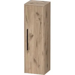 Duravit D-Code Halbhochschrank DC1338RBD550000 Griffe Diamantschwarz, Eiche Marmor, 400x1320x36 mm