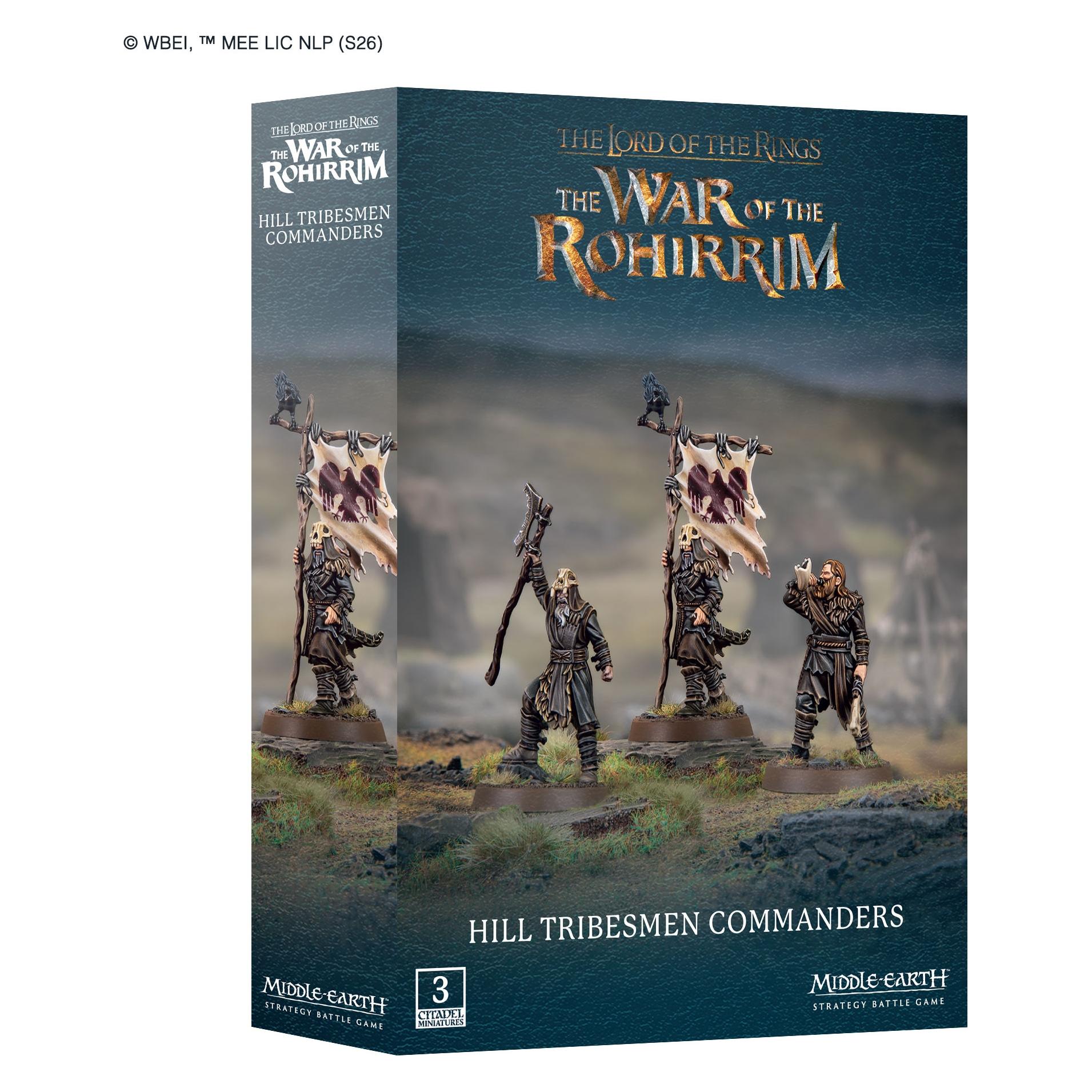 Games Workshop Warhammer Mittelerde - Kommandanten der Bergstämme (Kunststoff) (5011921245055-5011921245055)