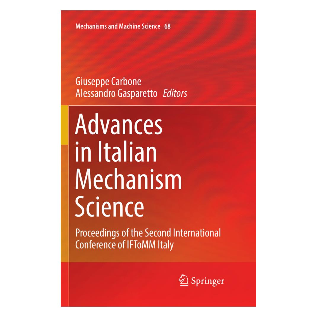 Springer Advances in Italian Mechanism Science (Englisch, Softcover, Alessandro Gasparetto, Giuseppe Carbone) (56112904)