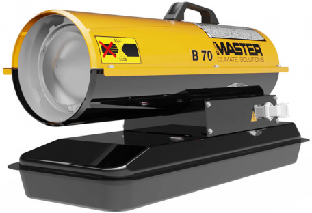 Master B 70 CED - Generatore di aria calda a gasolio diretto - 20 kw