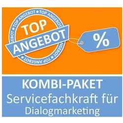 AzubiShop24.de Kombi-Paket Servicefachkraft für Dialogmarketing Lernkarten, Schulbücher von Jennifer Christiansen
