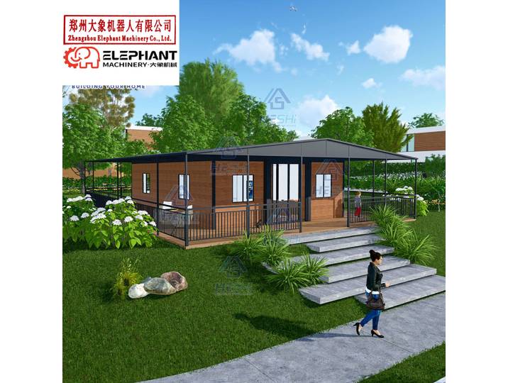 Maison préfabriquée prête à vivre, conteneur modulaire extensible de 20 pieds ou 40 pieds, avec salle de bain, structure préfabriquée, construction résidentielle, immobilier