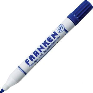 Franken Whiteboardmarker Z1908, blau, Rundspitze, Strichbreite 2-6mm, abwischbar