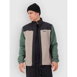 Mons Royale Pileup Wool Fleecejacke burnt sage Gr. S