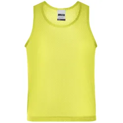 James & Nicholson Unisex Team Überziehleibchen Tank Top JN372 signal yellow S